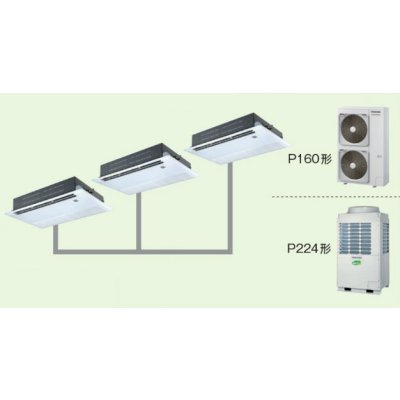 画像1: 岐阜・静岡・愛知・三重・業務用エアコン　東芝　1方向吹出し　同時トリプル　ワイヤードリモコン　省工ネneo　ASSC22455M　P224（8馬力）　スーパーパワーエコキュープ　三相200V