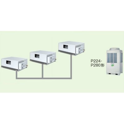 画像1: 岐阜・静岡・愛知・三重・業務用エアコン　東芝　天井理込形　ダクトタイプ　同時トリプル　ワイヤードリモコン　一発節電　ADEC22455A　P224（8馬力）　スマートエコR　三相200V