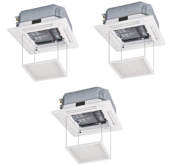 画像1: 岐阜・静岡・愛知・三重・業務用エアコン 三菱重工 天井埋込形4方向吹出し FDTトリプルタイプ FDTVP2804HTS4L 280形(10馬力) HYPER VSX 三相200V  (1)