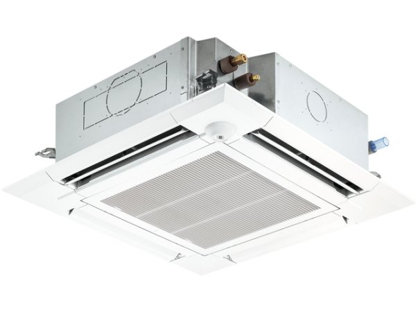 画像1: 岐阜・静岡・愛知・三重・業務用エアコン 三菱 冷房専用エアコン てんかせ4方向 シングルタイプ PL-CRP112EF 112形(4馬力) ワイヤード 標準パネル 三相200V 冷房専用シリーズ (1)