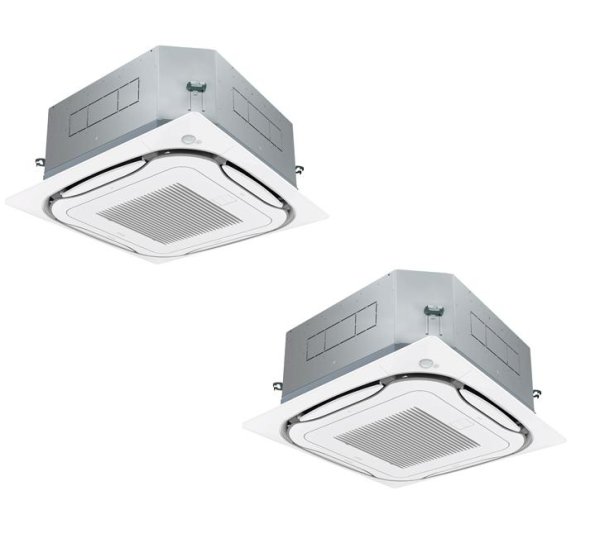 画像1: 岐阜・静岡・愛知・三重・業務用エアコン　ダイキン　エコ・ラウンドフロー（標準）タイプ　ワイヤード　（標準）光速ストリーマシリーズ　ツイン同時運転マルチタイプ　SZYJC80CBTD　80形（3馬力）　ZEASシリーズ　三相200V　 (1)